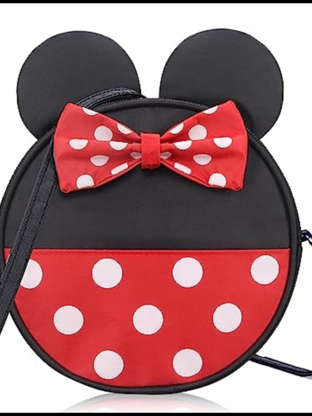 Girls Canvas Crossbody Purse Mini Mouse Toddler Bag